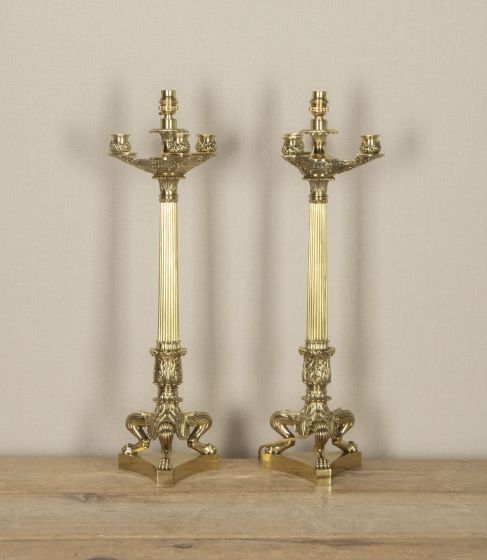 置物 Murano Italy Antique Pair of antique Murano glass wall lamps with mirror, 1930s